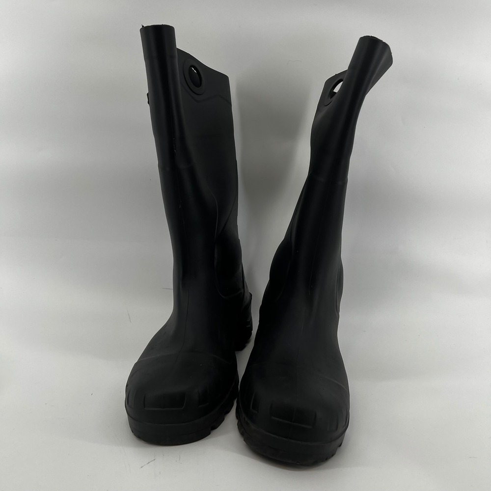 Dunlop Mens Black Rubber Steel Toe Work Boots ASTM F2413-18 Size 10 Made in USA - Picture 2 of 8